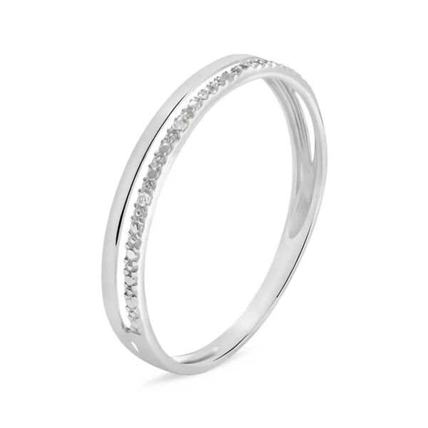 stroili anello fascia sophia oro bianco diamante collezione: sophia - misura 51 oro bianco