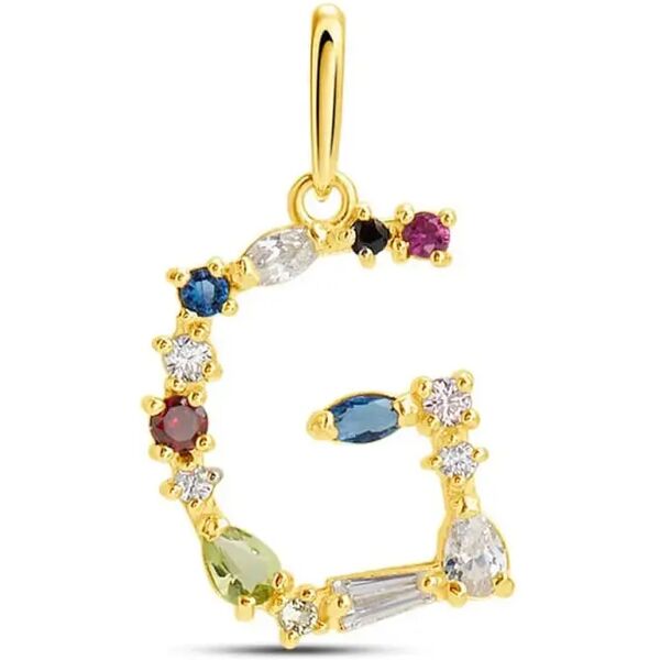 stroili pendente claire oro giallo cubic zirconia collezione: claire oro giallo