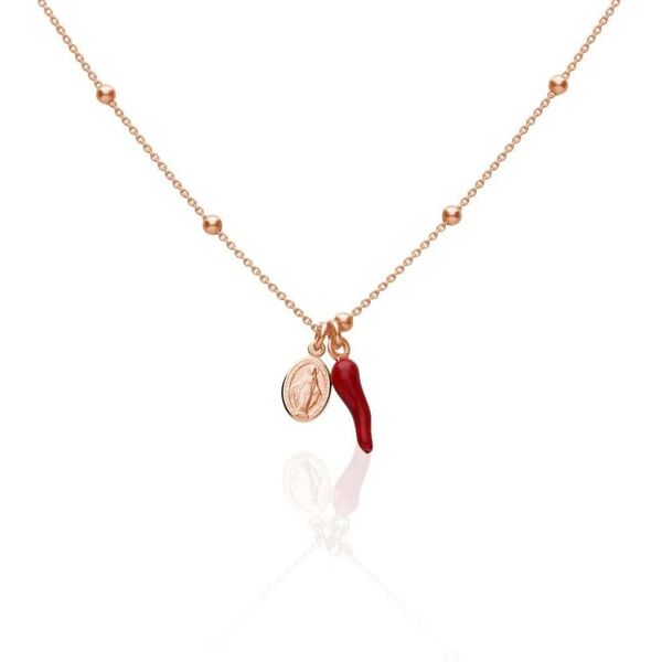 stroili collana rosario silver soul argento rosa collezione: silver soul rosa