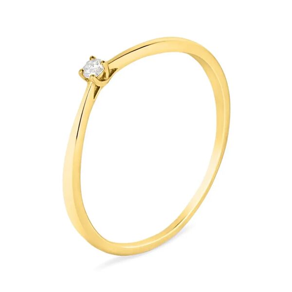 stroili anello solitario grace oro giallo diamante collezione: grace - misura 58 oro giallo