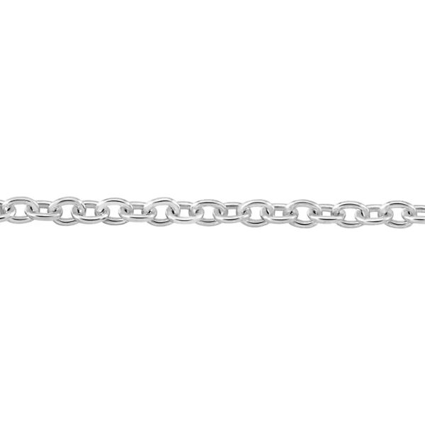 stroili catenina silver collection argento rodiato collezione: silver collection bianco