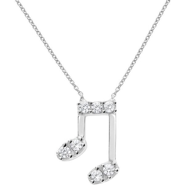 stroili collana silver moments argento rodiato cubic zirconia collezione: silver moments bianco