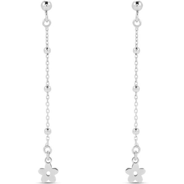 stroili orecchini pendenti silver collection argento rodiato collezione: silver collection bianco