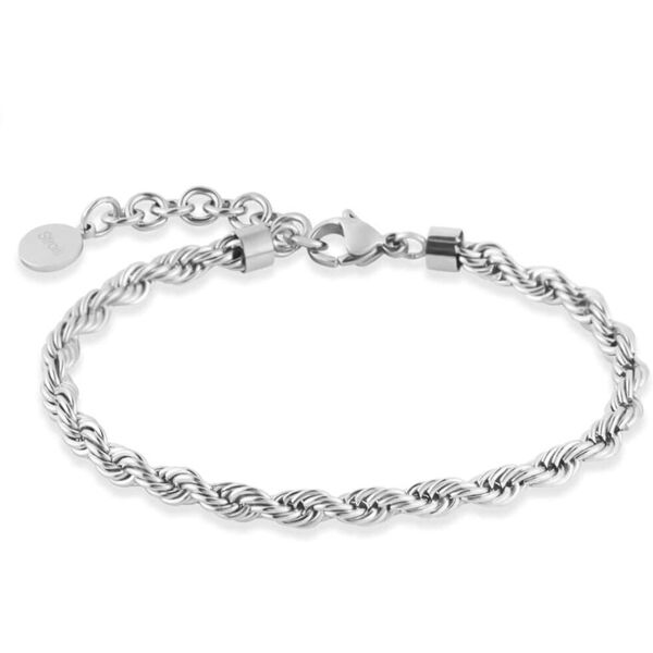 stroili bracciale catena lady code acciaio collezione: lady code bianco