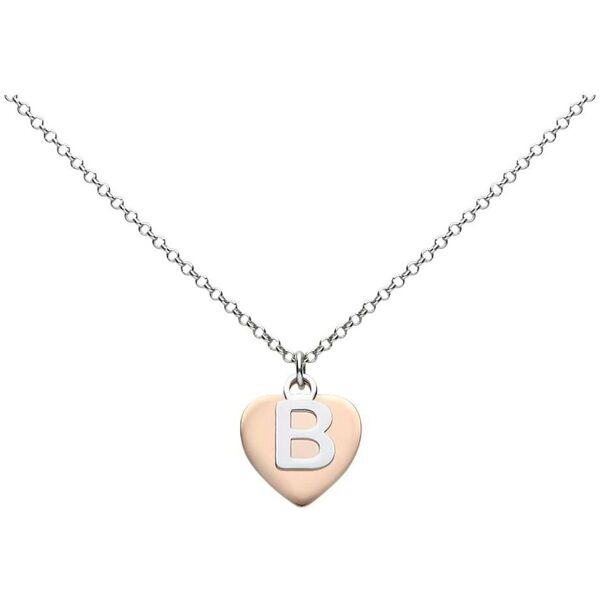 stroili collana silver collection argento bicolore bianco / rosa collezione: silver collection bicolore bianco / rosa