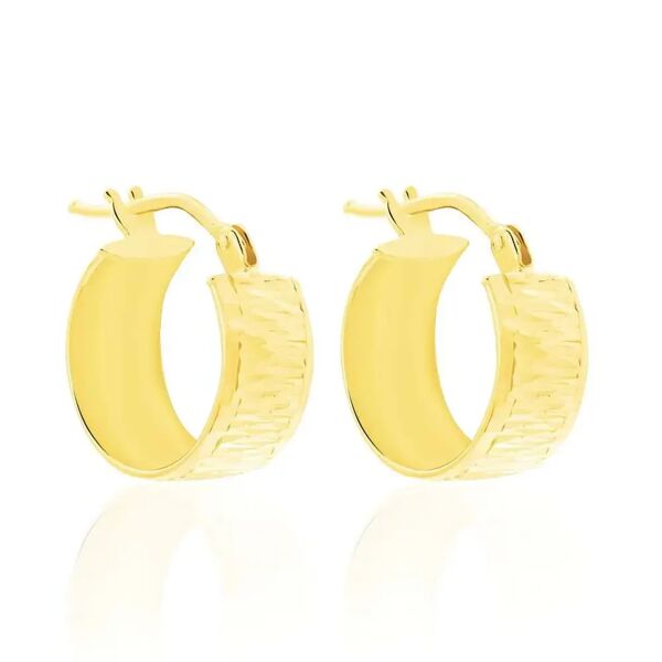 stroili orecchini a cerchio golden lover oro giallo collezione: golden lover oro giallo