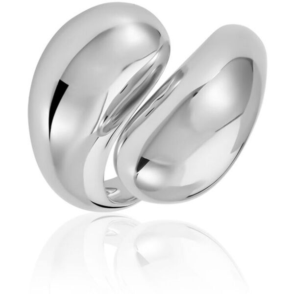 stroili anello silver collection argento rodiato collezione: silver collection - misura 52 bianco