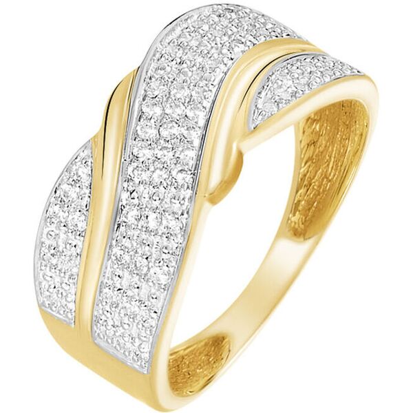 stroili anello fascia claire oro giallo cubic zirconia collezione: claire - misura 58 oro giallo