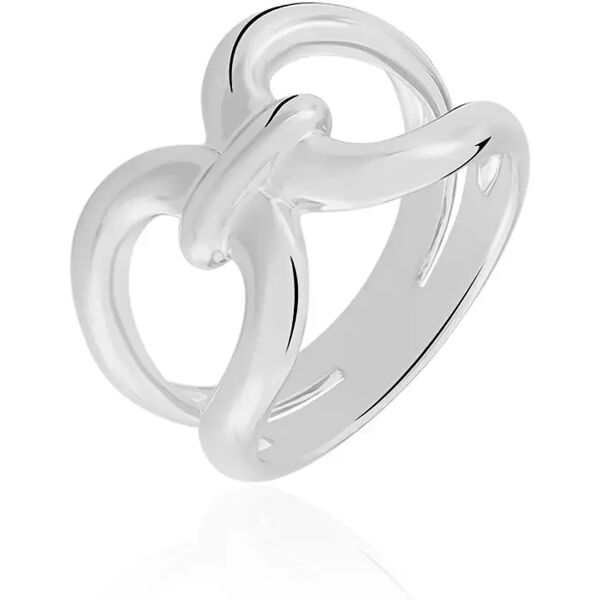 stroili anello silver collection argento rodiato collezione: silver collection - misura 54 bianco