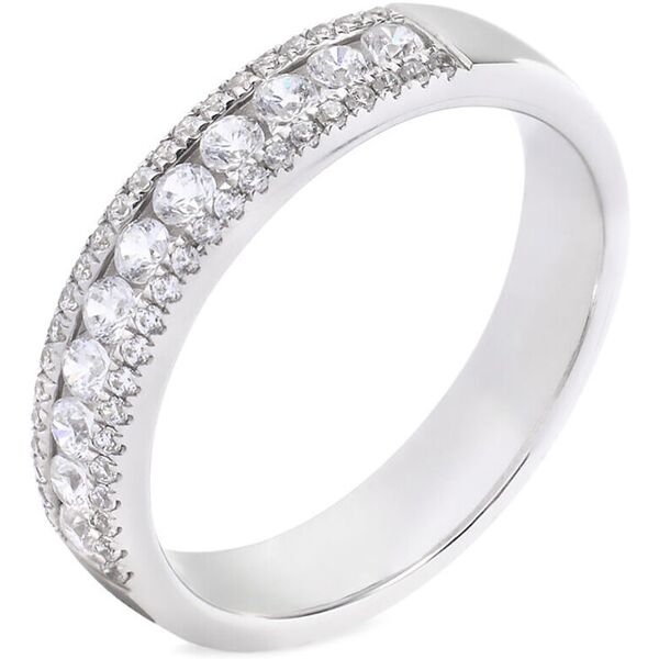 stroili anello semi-eternity sophia oro bianco diamante collezione: sophia - misura 58 oro bianco