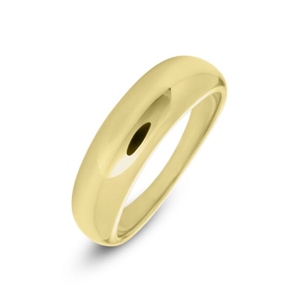 stroili anello fascia lady code acciaio dorato collezione: lady code - misura 58 giallo