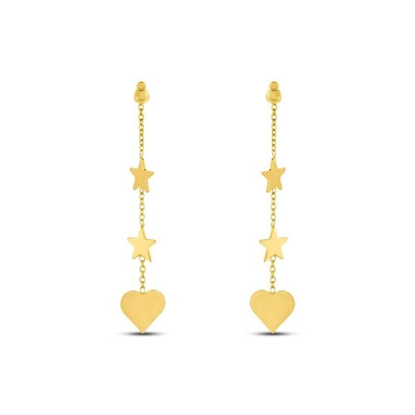 stroili orecchini pendenti beverly oro giallo collezione: beverly oro giallo