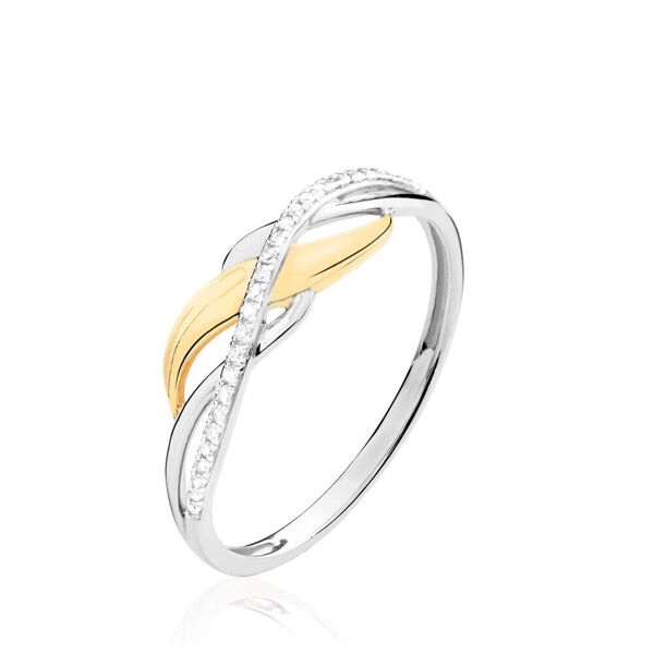 stroili anello fascia sophia oro bicolore diamante collezione: sophia - misura 52 bicolore