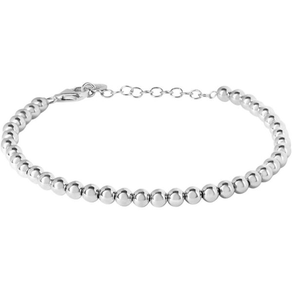 stroili bracciale catena silver collection argento rodiato collezione: silver collection bianco