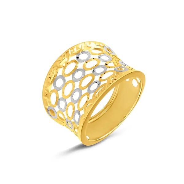 stroili anello fascia golden lover oro bicolore collezione: golden lover - misura 62 bicolore