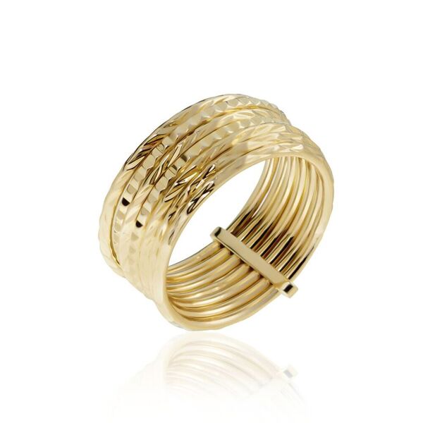 stroili anello golden dream placcato oro giallo collezione: golden dream - misura 58 giallo