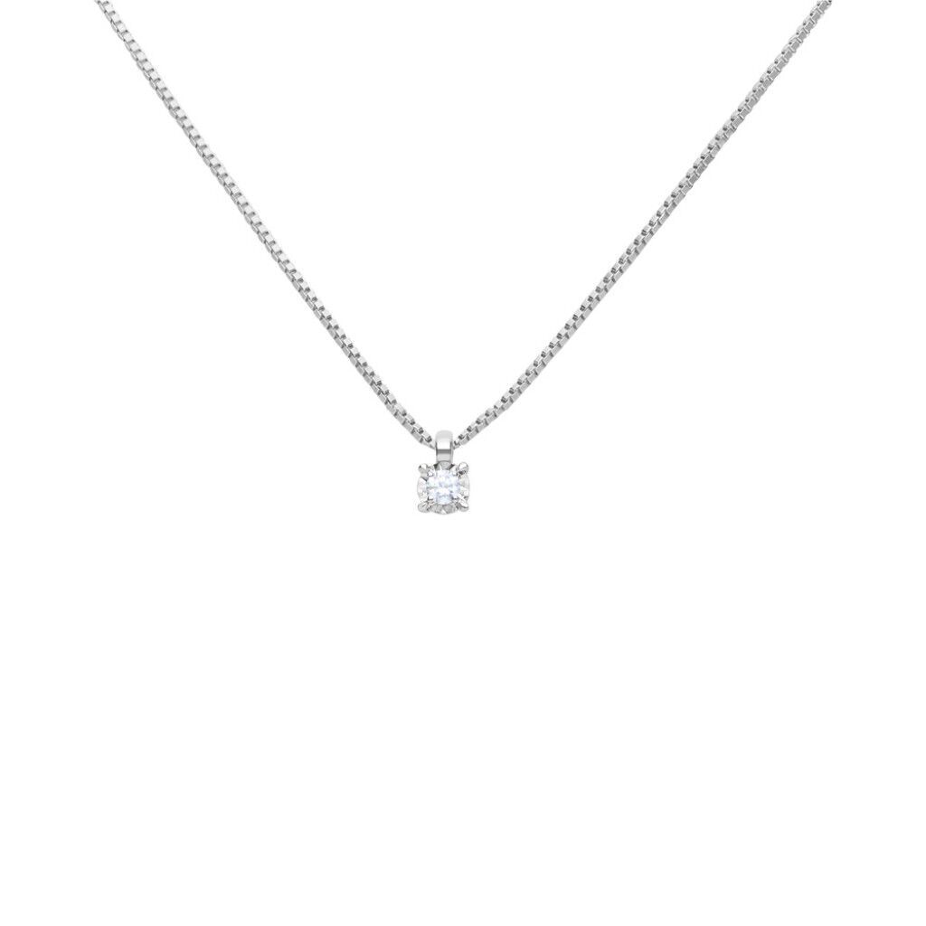 stroili collana punto luce diamotion oro bianco diamante collezione: diamotion oro bianco