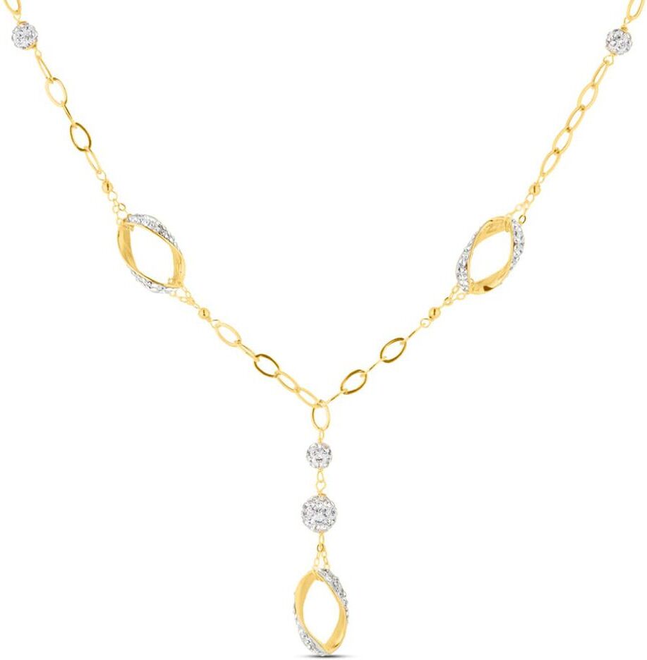 stroili collana crystal gold oro giallo cristallo collezione: crystal gold oro giallo