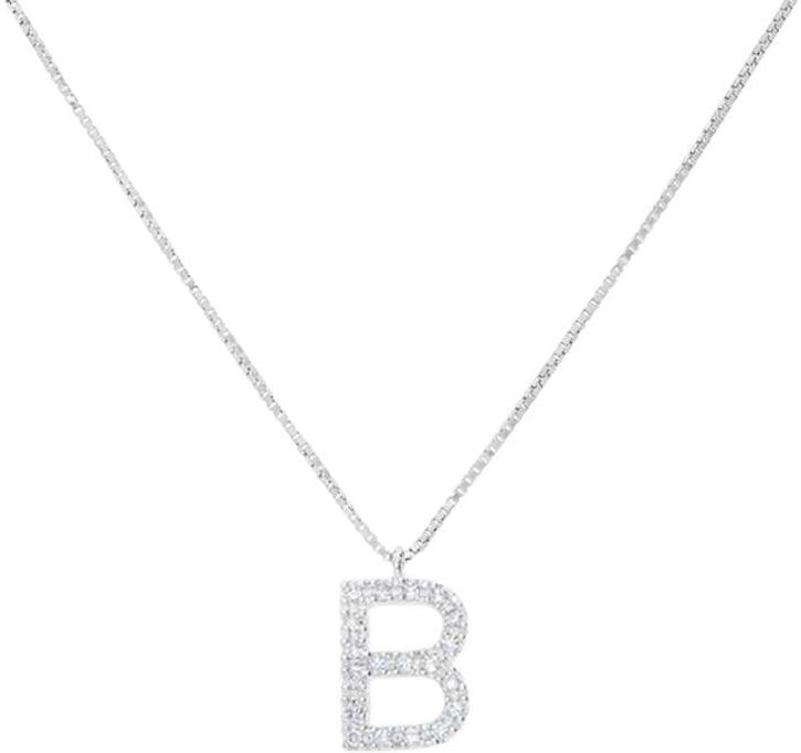 stroili collana diamond letters oro bianco diamante collezione: diamond letters oro bianco