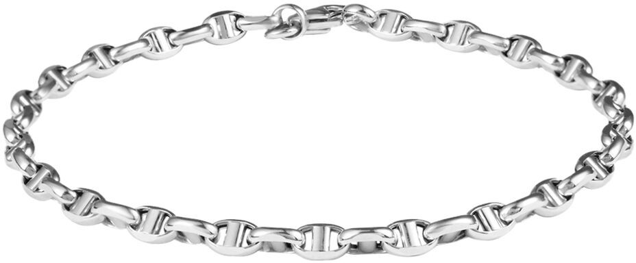 stroili bracciale catena l'homme or oro bianco collezione: l'homme or oro bianco