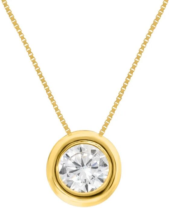 stroili collana punto luce claire oro giallo cubic zirconia collezione: claire oro giallo