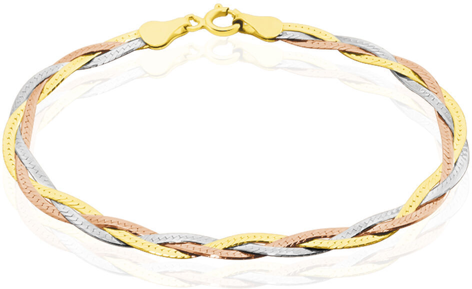 stroili bracciale catena silver collection argento tricolore collezione: silver collection tricolore