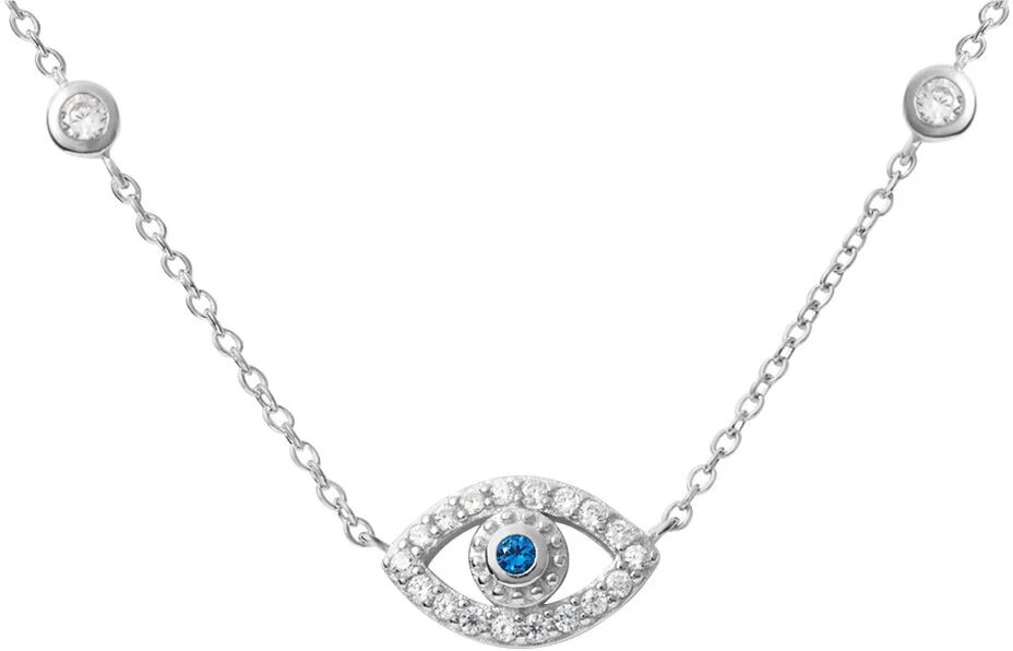 stroili collana silver moments argento rodiato cubic zirconia collezione: silver moments bianco