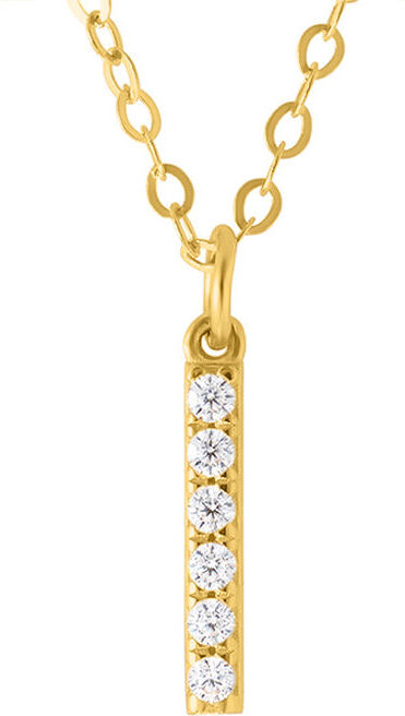 stroili collana claire oro giallo cubic zirconia collezione: claire oro giallo