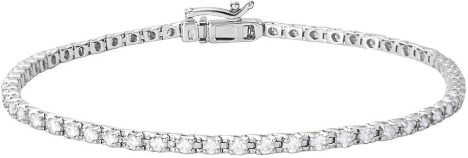 stroili bracciale tennis grace oro bianco diamante collezione: grace oro bianco