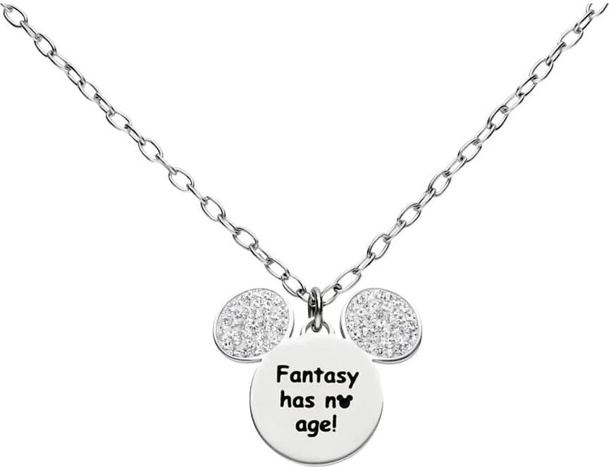 stroili collana lady message acciaio disney e cristalli collezione: lady message argentato