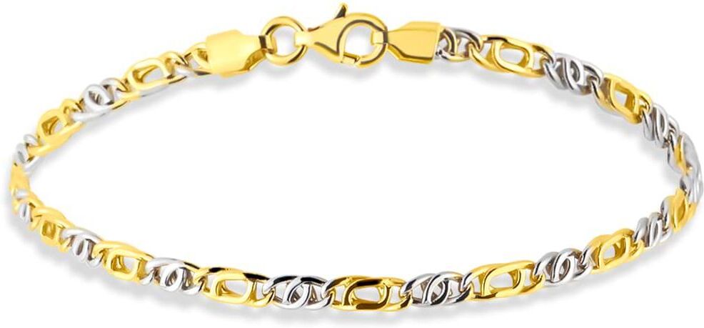 stroili bracciale catena oro uomo oro bicolore collezione: oro uomo bicolore