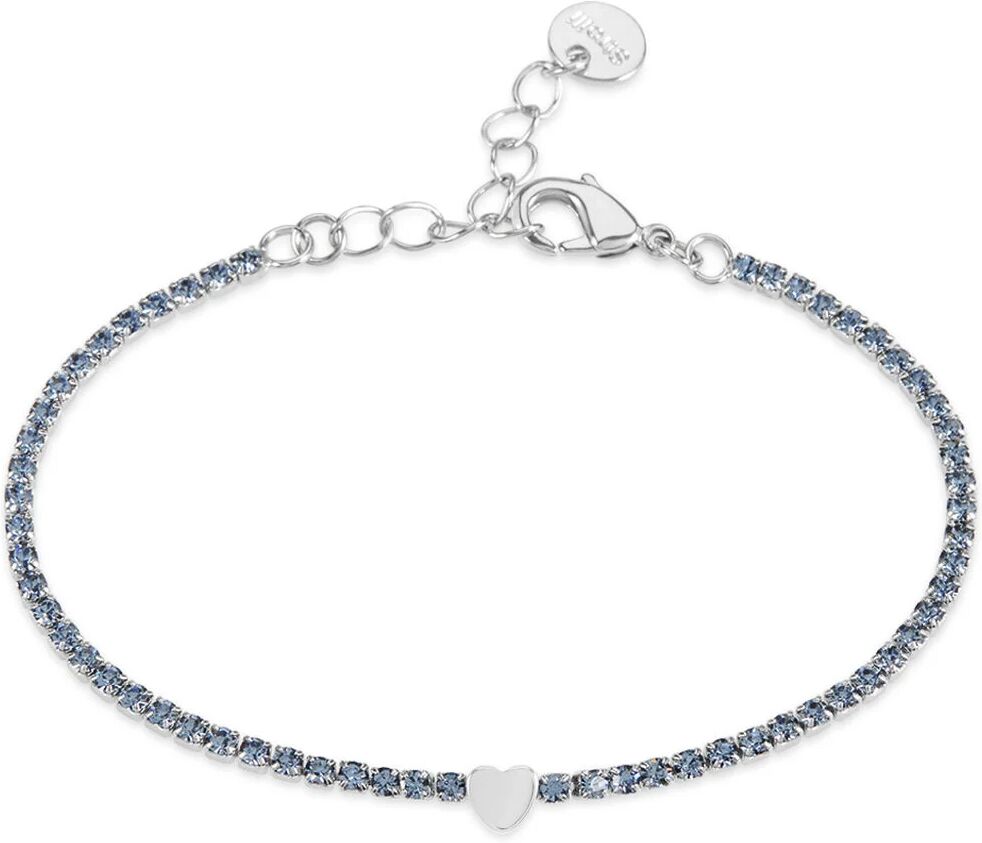 Stroili Bracciale Tennis Romantic Shine Metallo Cristallo Collezione: Romantic Shine Bianco