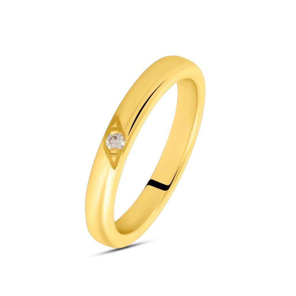 Stroili Fede Classica 3.1 mm Oro Giallo Diamante Collezione: Fede Tradizionale 750/1000 Oro Giallo