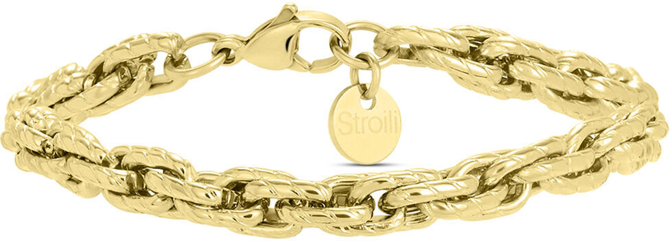 Stroili Bracciale Catena Lady Code Acciaio Dorato Collezione: Lady Code Giallo