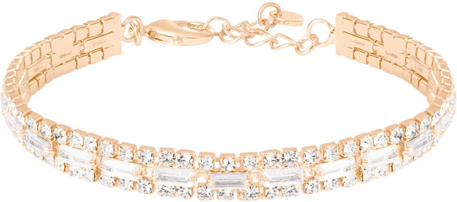 Stroili Bracciale Tennis Romantic Shine Metallo Rosa Cristallo Collezione: Romantic Shine Rosa