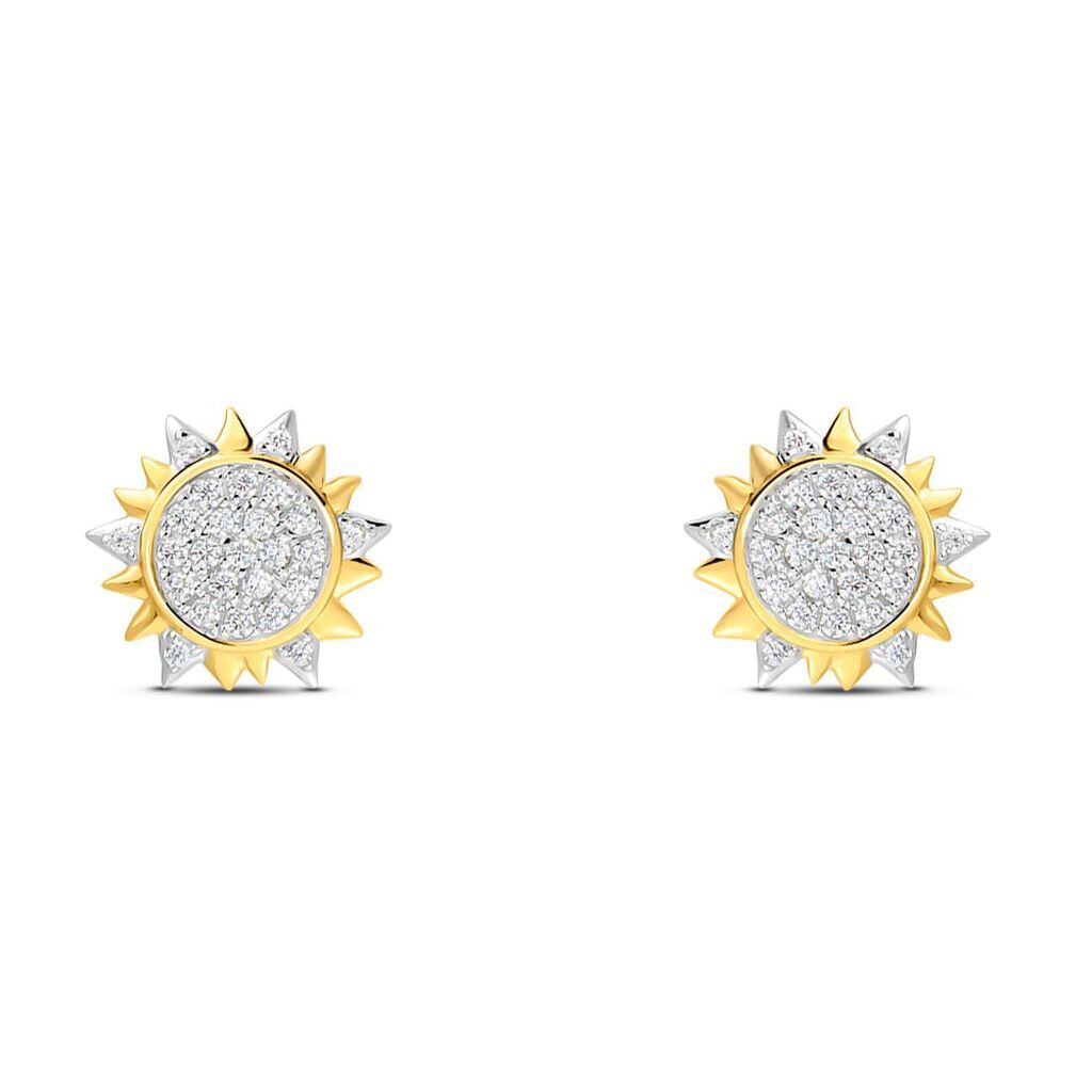 Stroili Orecchini Lobo Claire Oro Giallo Cubic Zirconia Collezione: Claire Oro Giallo