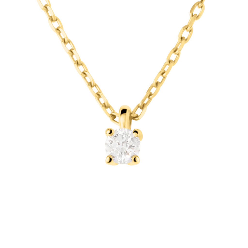 Stroili Collana Punto Luce Grace Oro Giallo Diamante Collezione: Grace Oro Giallo