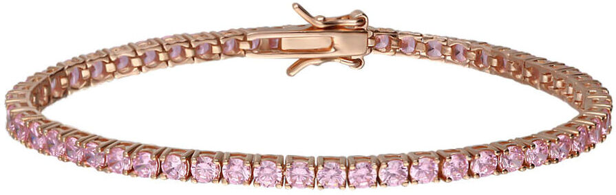 Stroili Bracciale Tennis Silver Rainbow Argento Rosa Cubic Zirconia Collezione: Silver rainbow Rosa