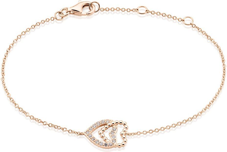 Stroili Bracciale Silver Moments Argento Rosa Cubic Zirconia Collezione: Silver Moments Rosa