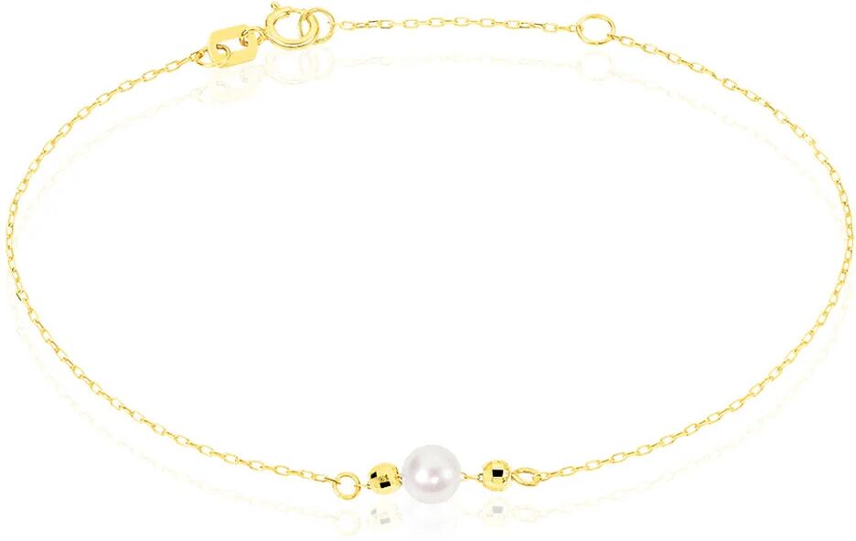 Stroili Bracciale Gabrielle Oro Giallo Perla D'Acqua Dolce Collezione: Gabrielle Oro Giallo