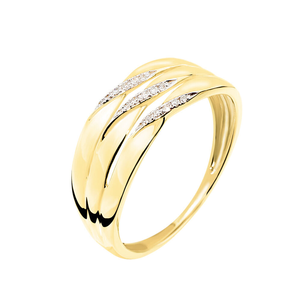 Stroili Anello Fascia Sophia Oro Giallo Diamante Collezione: Sophia - Misura 58 Oro Giallo