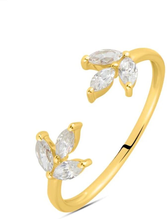 Stroili Anello Fantasia Claire Oro Giallo Cubic Zirconia Collezione: Claire - Misura 56 Oro Giallo