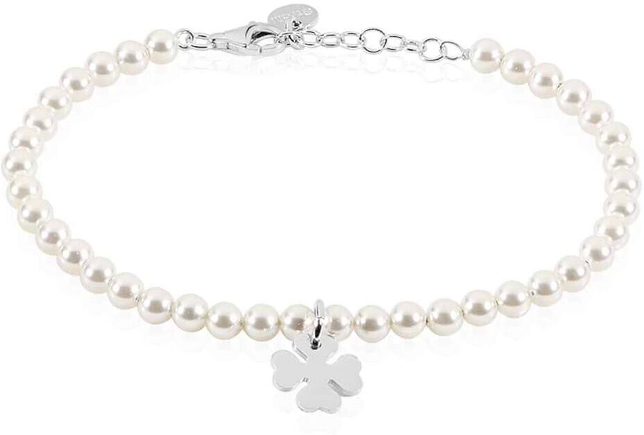 Stroili Bracciale Silver Pearls Argento Rodiato Perla sintentica Collezione: Silver Pearls Bianco