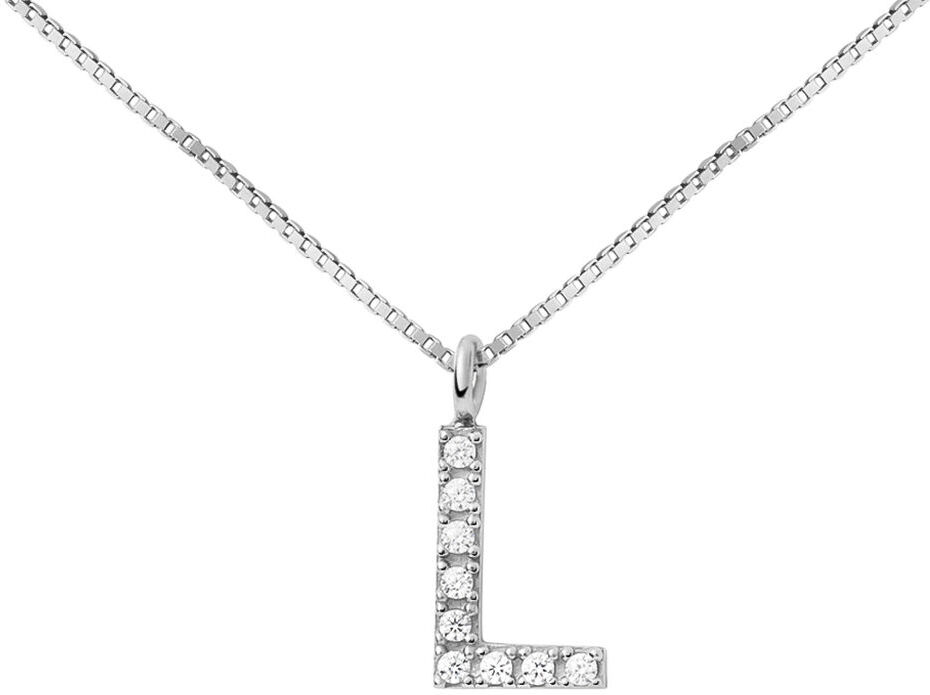 Stroili Collana Silver Moments Argento Rodiato Cubic Zirconia Collezione: Silver Moments Bianco