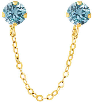 Stroili Mono Orecchino Lobo Bon Ton Oro Giallo Cubic Zirconia Collezione: Bon Ton Oro Giallo