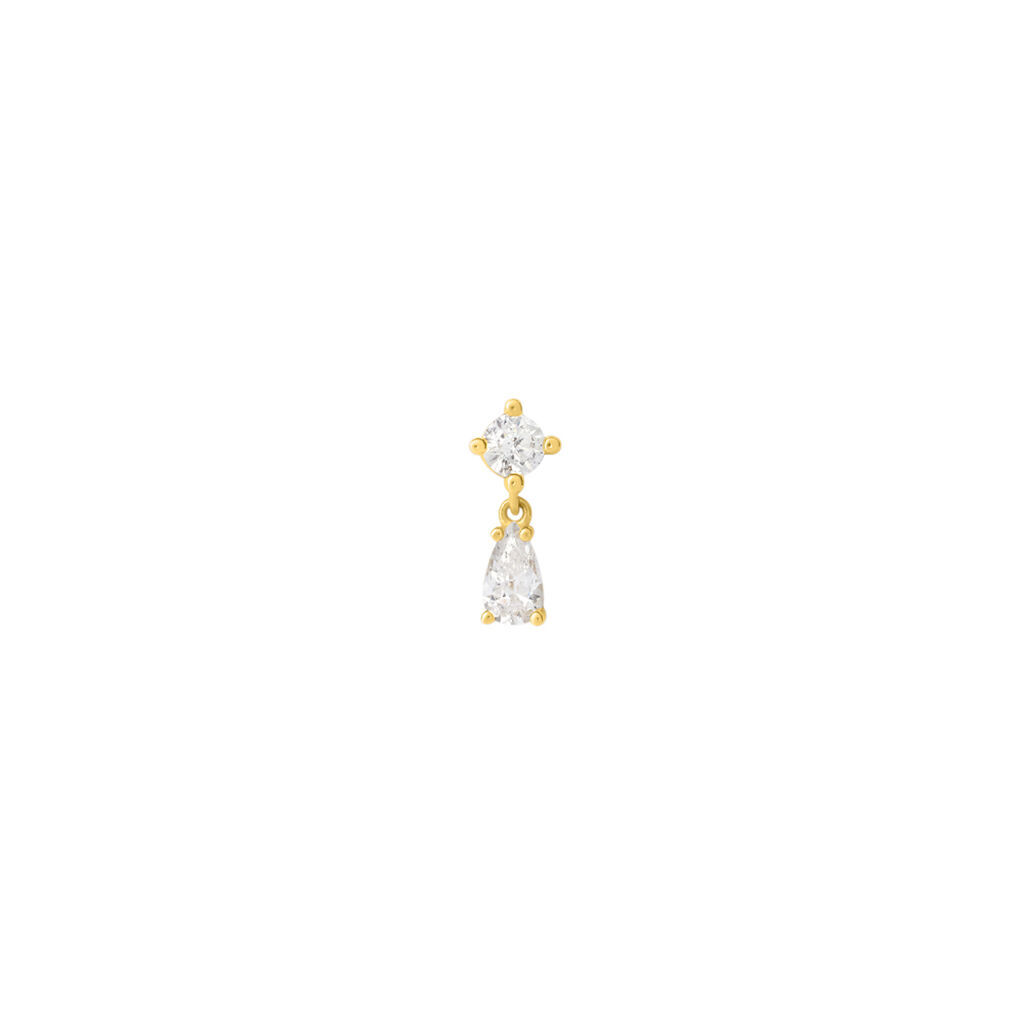 Stroili Piercing Orecchio Bon Ton Oro Giallo Cubic Zirconia Collezione: Bon Ton Oro Giallo