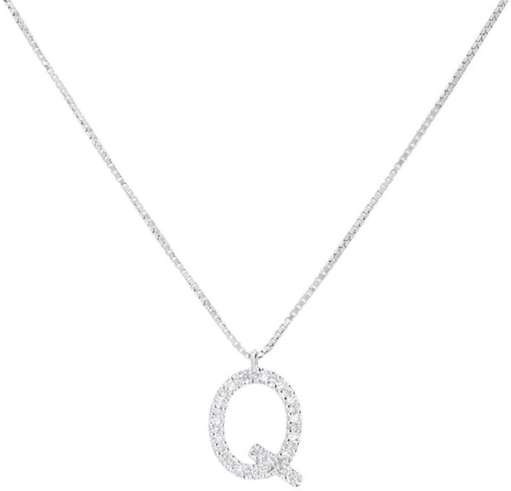 Stroili Collana Diamond Letters Oro Bianco Diamante Collezione: Diamond Letters Oro Bianco