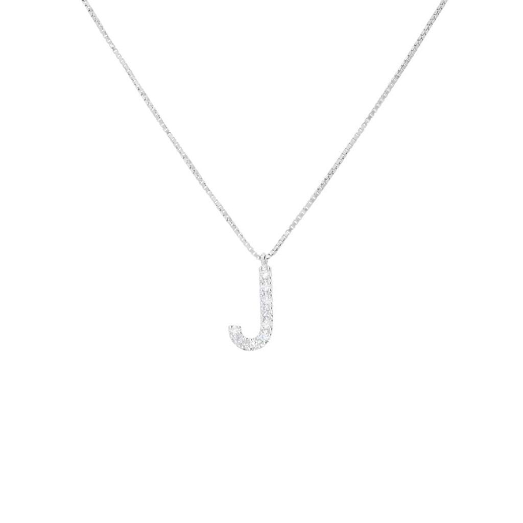 Stroili Collana Diamond Letters Oro Bianco Diamante Collezione: Diamond Letters Oro Bianco