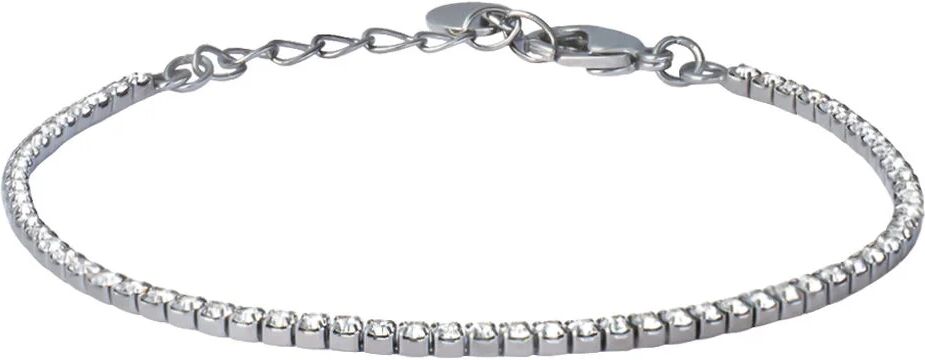 Stroili Bracciale Tennis Romantic Shine Metallo Nero Cristallo Collezione: Romantic Shine