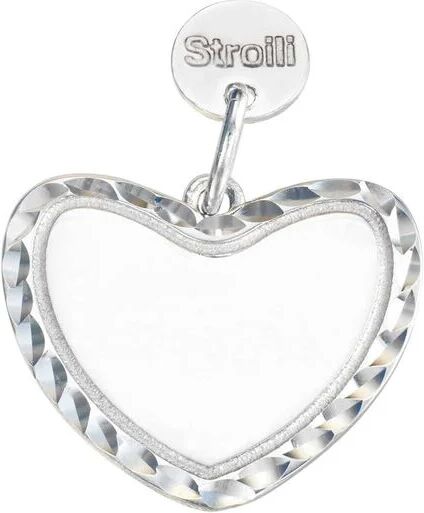 Stroili Cuore in argento rodiato Collezione: Love Beats Bianco